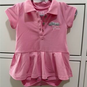 Pink Polo Dress for Kids
